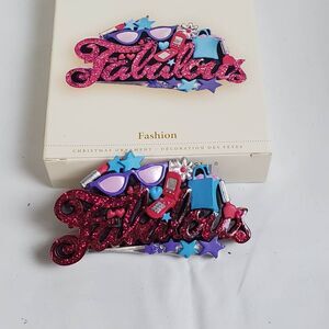 Hallmark Keepsake 2006 “Fabulous” Fashion Ornament w/ Magnet Sunglasses Phone Pu